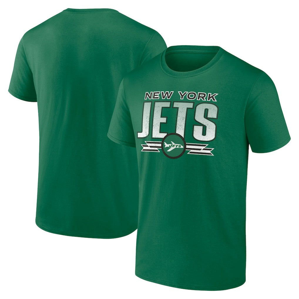 New York Jets Fading Out T-Shirt - Kelly Green on sale