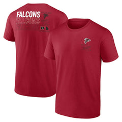 Atlanta Falcons Repeat Stats T-Shirt - Red on sale