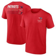 New England Patriots Repeat Stats T-Shirt - Red discount