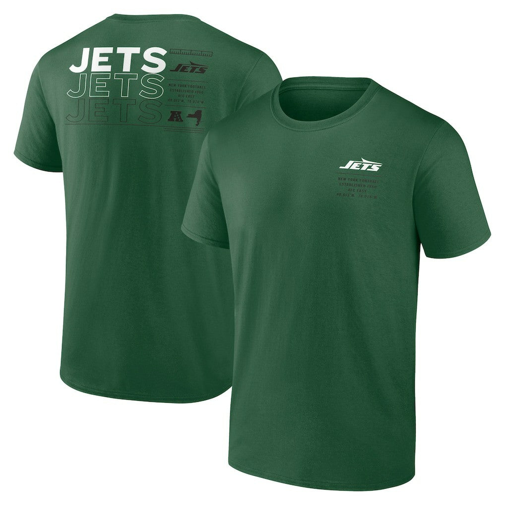New York Jets Repeat Stats T-Shirt - Green sale