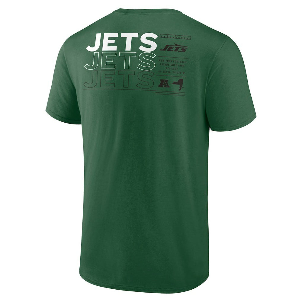 New York Jets Repeat Stats T-Shirt - Green sale