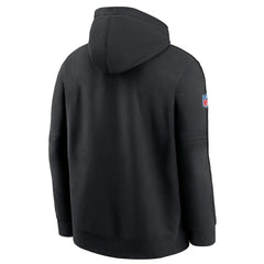 San Francisco 49ers 2024 NFL Crucial Catch Big & Tall Club Pullover Hoodie - Black | Nike for sale
