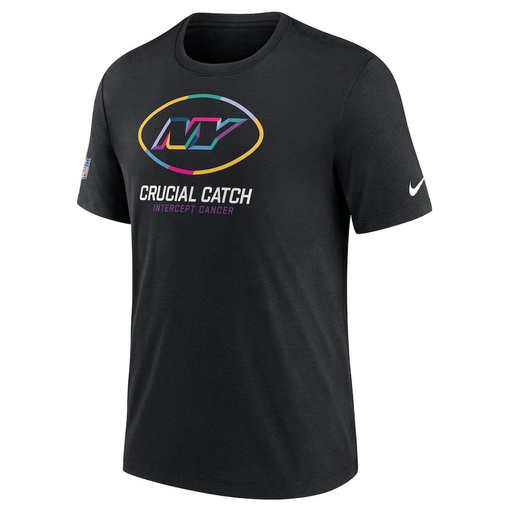 New York Jets 2024 NFL Crucial Catch T-Shirt - Black | Nike cheap