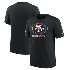 San Francisco 49ers 2024 NFL Crucial Catch Big & Tall T-Shirt - Black | Nike cheap