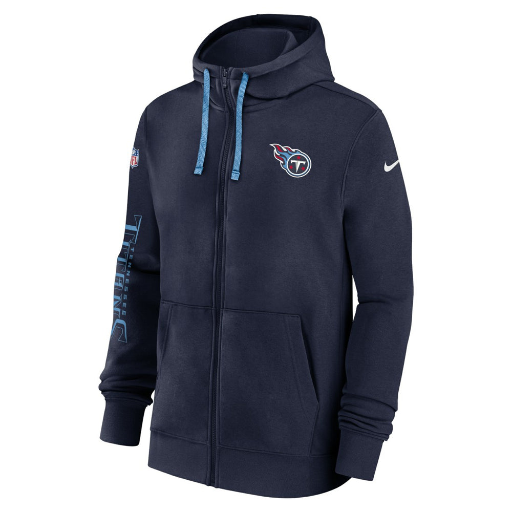 Tennessee Titans 2024 Sideline Club Full-Zip Hoodie - Navy | Nike online