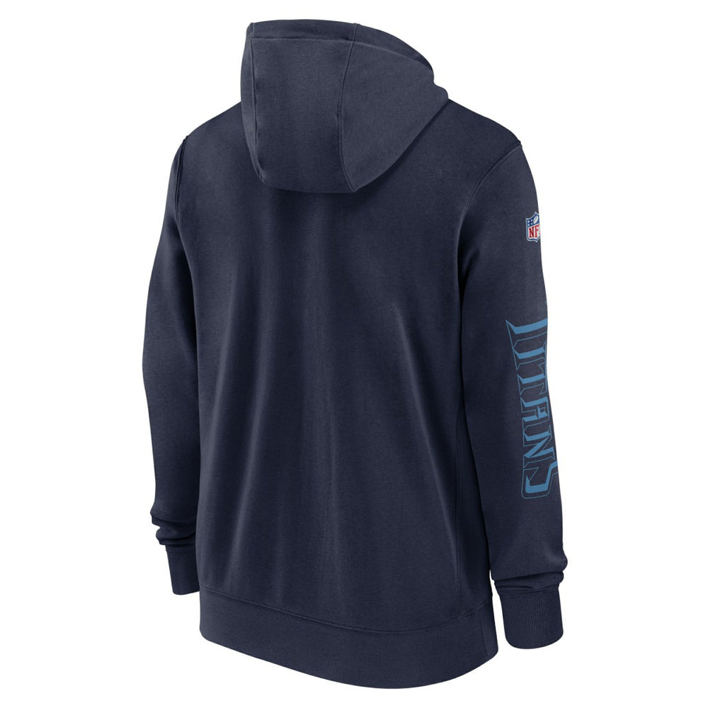 Tennessee Titans 2024 Sideline Club Full-Zip Hoodie - Navy | Nike online