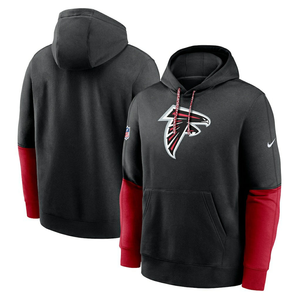 Atlanta Falcons 2024 Sideline Club Pullover Hoodie - Black | Nike outlet