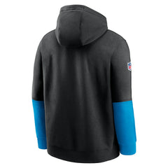 Carolina Panthers 2024 Sideline Club Pullover Hoodie - Black | Nike cheap