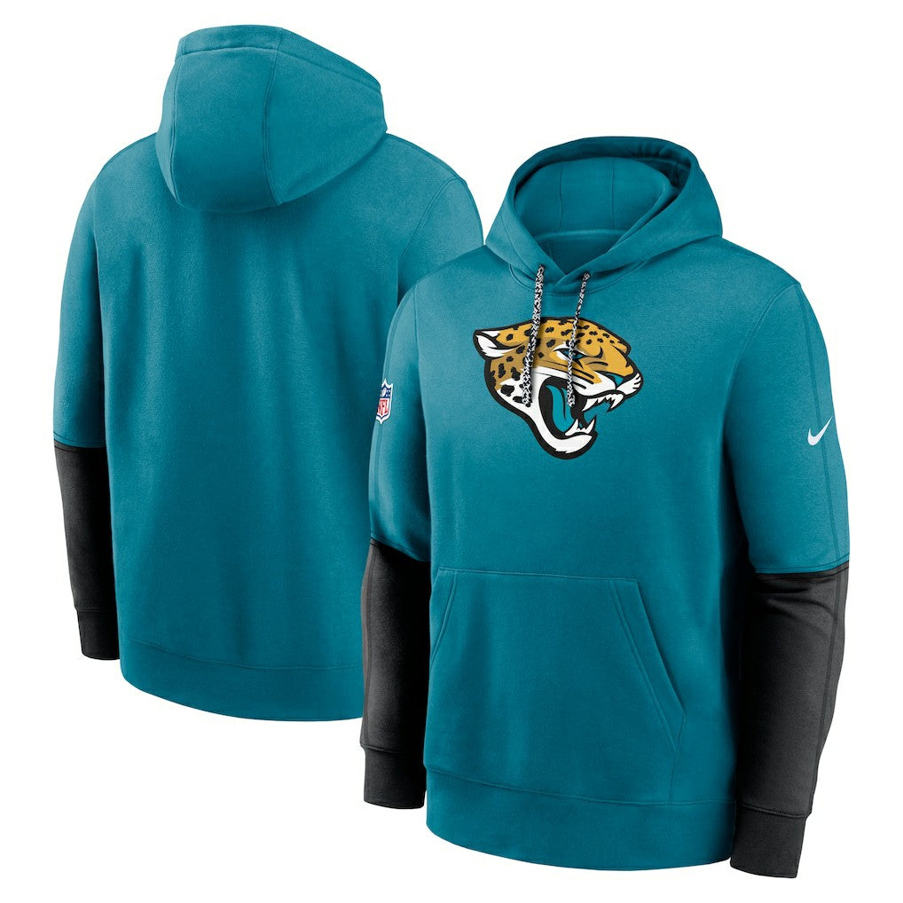 Jacksonville Jaguars 2024 Sideline Club Pullover Hoodie - Teal | Nike discount