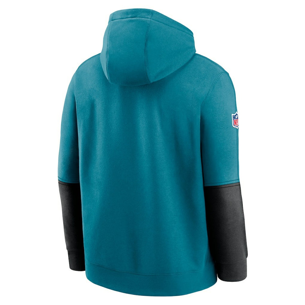 Jacksonville Jaguars 2024 Sideline Club Pullover Hoodie - Teal | Nike discount