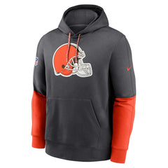Cleveland Browns 2024 Sideline Club Pullover Hoodie - Anthracite | Nike on sale