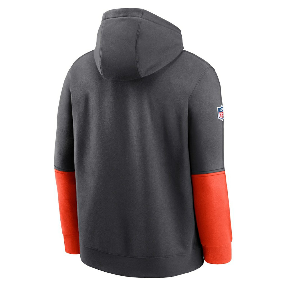Cleveland Browns 2024 Sideline Club Pullover Hoodie - Anthracite | Nike on sale