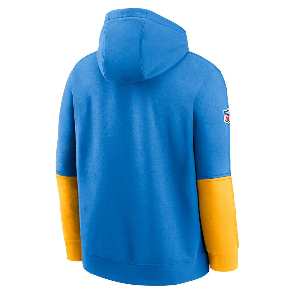 Los Angeles Chargers 2024 Sideline Club Pullover Hoodie - Powder Blue | Nike sale