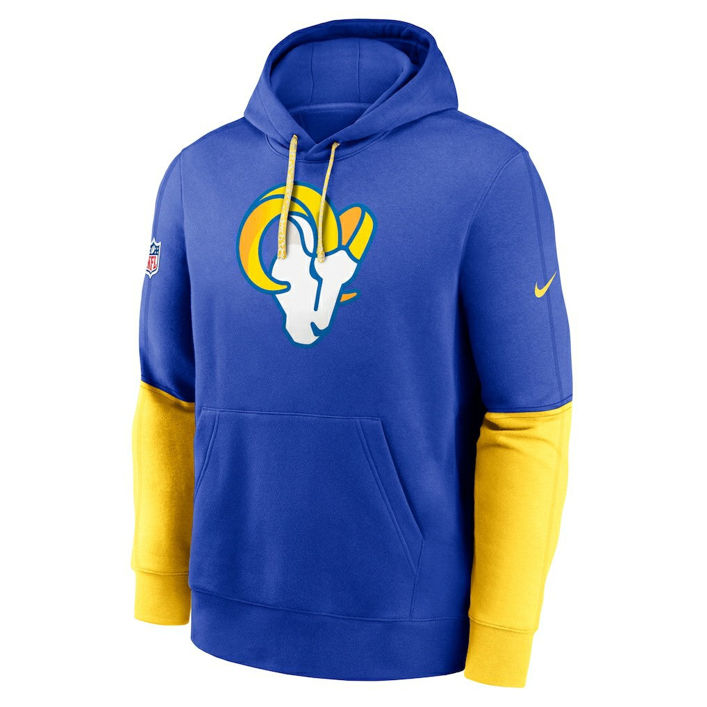 Los Angeles Rams 2024 Sideline Club Pullover Hoodie - Royal | Nike sale
