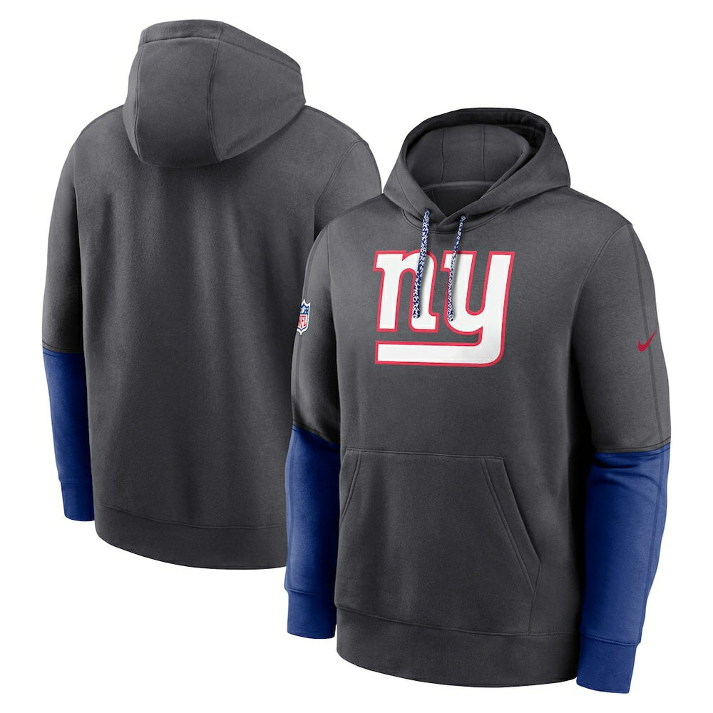 New York Giants 2024 Sideline Club Pullover Hoodie - Anthracite | Nike online