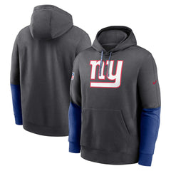 New York Giants 2024 Sideline Club Pullover Hoodie - Anthracite | Nike online