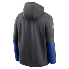 New York Giants 2024 Sideline Club Pullover Hoodie - Anthracite | Nike online