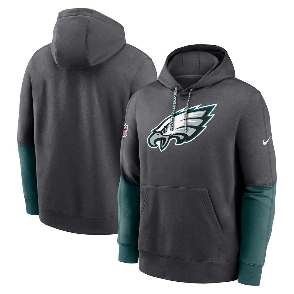 Philadelphia Eagles 2024 Sideline Club Pullover Hoodie - Anthracite | Nike online