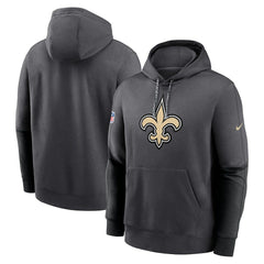 New Orleans Saints 2024 Sideline Club Pullover Hoodie - Anthracite | Nike online