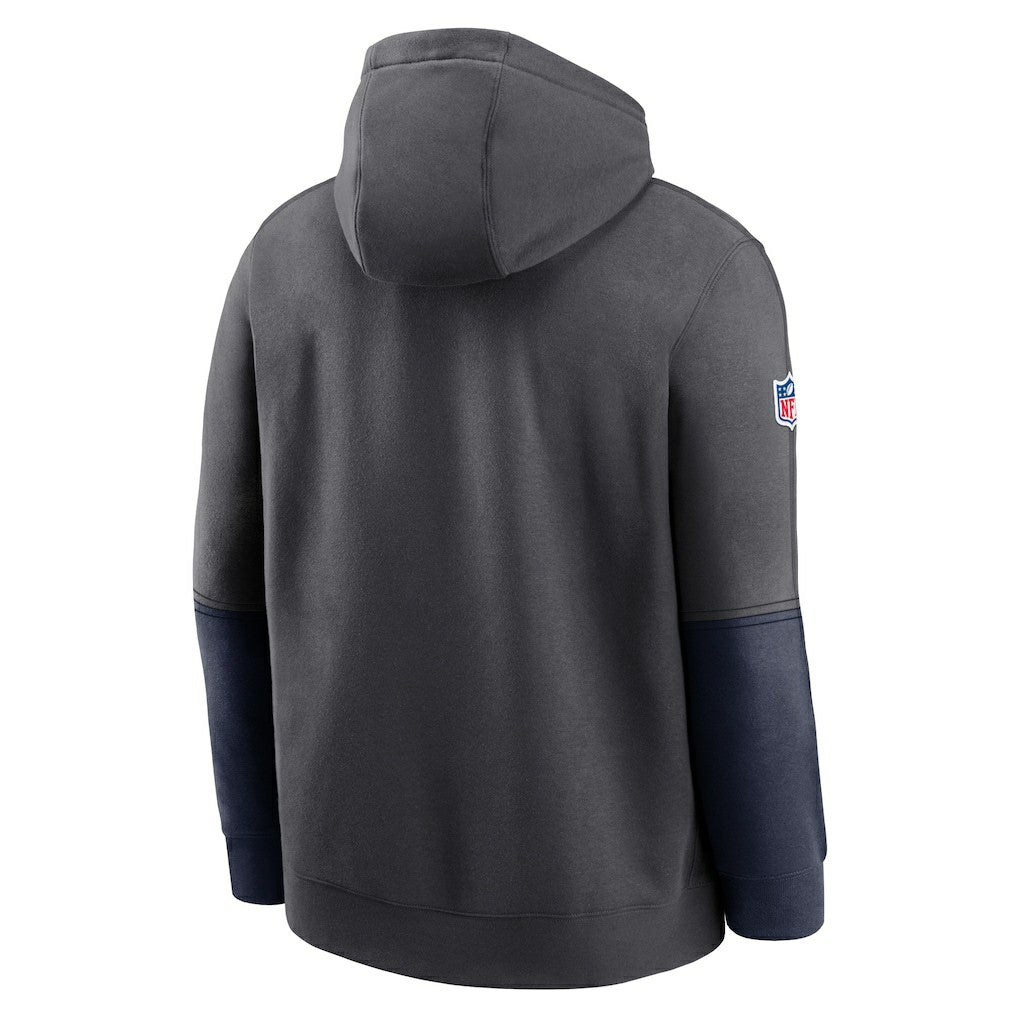 Seattle Seahawks 2024 Sideline Club Pullover Hoodie - Anthracite | Nike sale