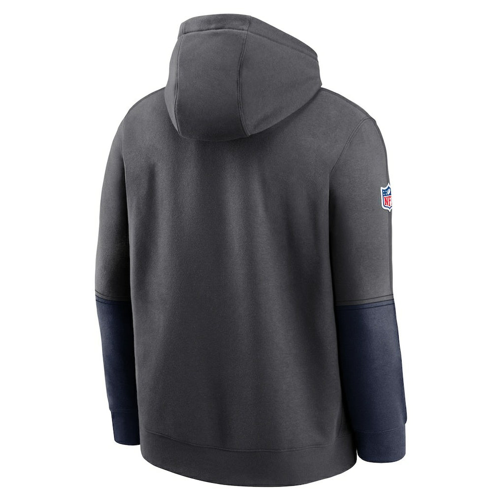 Seattle Seahawks 2024 Sideline Club Pullover Hoodie - Anthracite | Nike sale