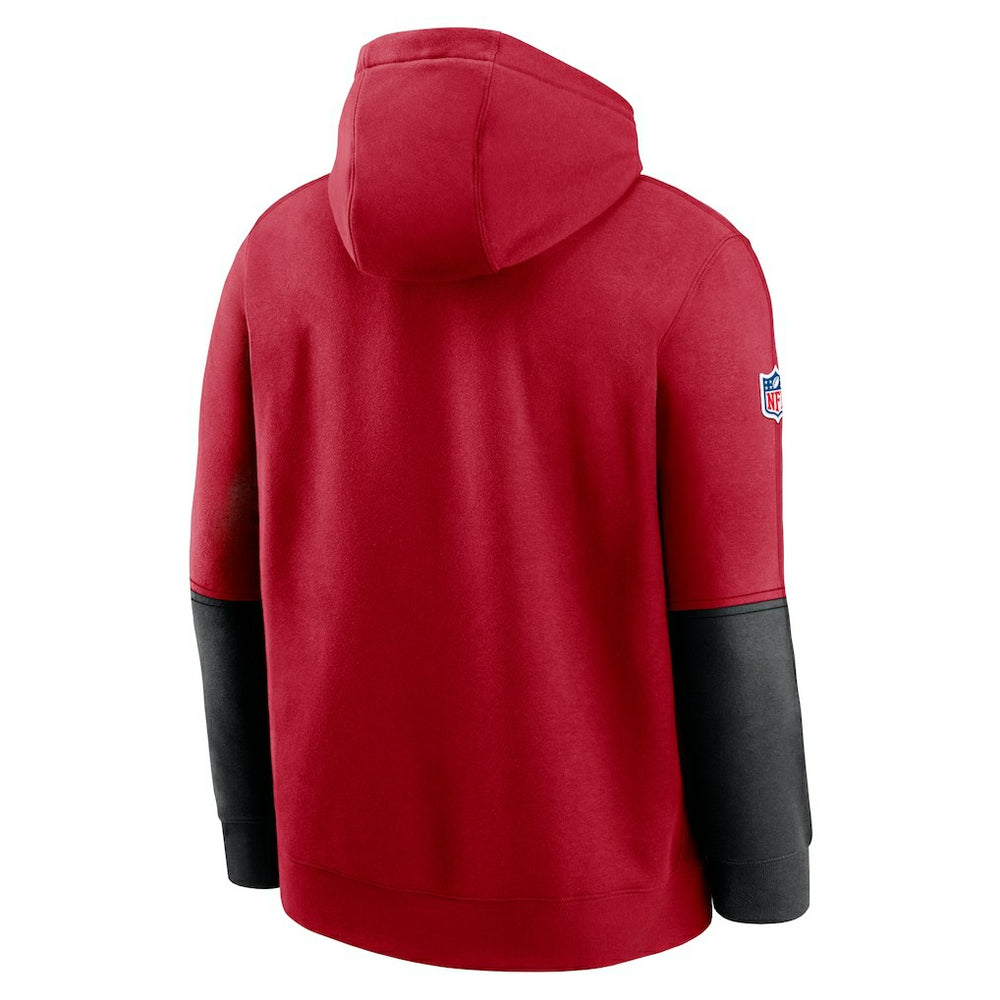 San Francisco 49ers 2024 Sideline Club Pullover Hoodie - Scarlet | Nike online
