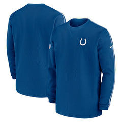 Indianapolis Colts 2024 Sideline Coaches Long Sleeve Top - Royal | Nike outlet