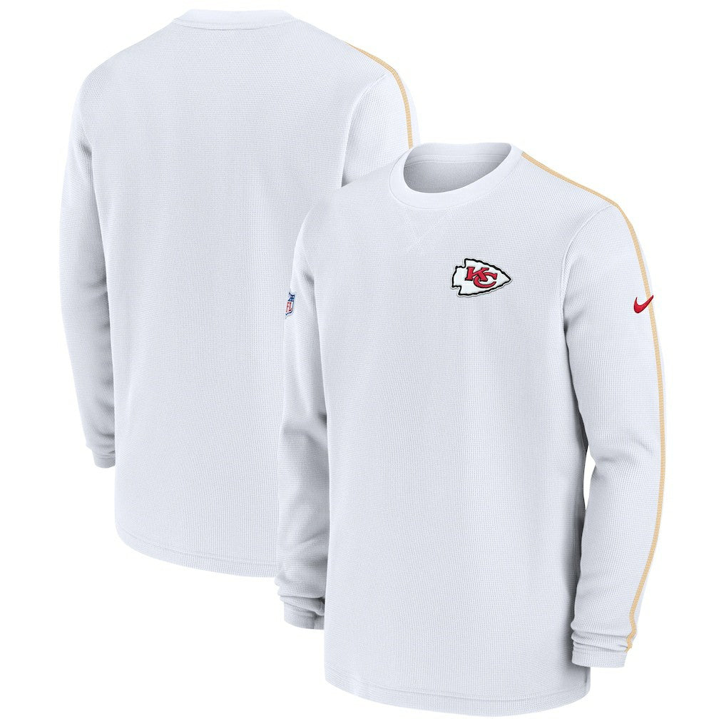 Kansas City Chiefs 2024 Sideline Coaches Long Sleeve Top - Red | Nike discount