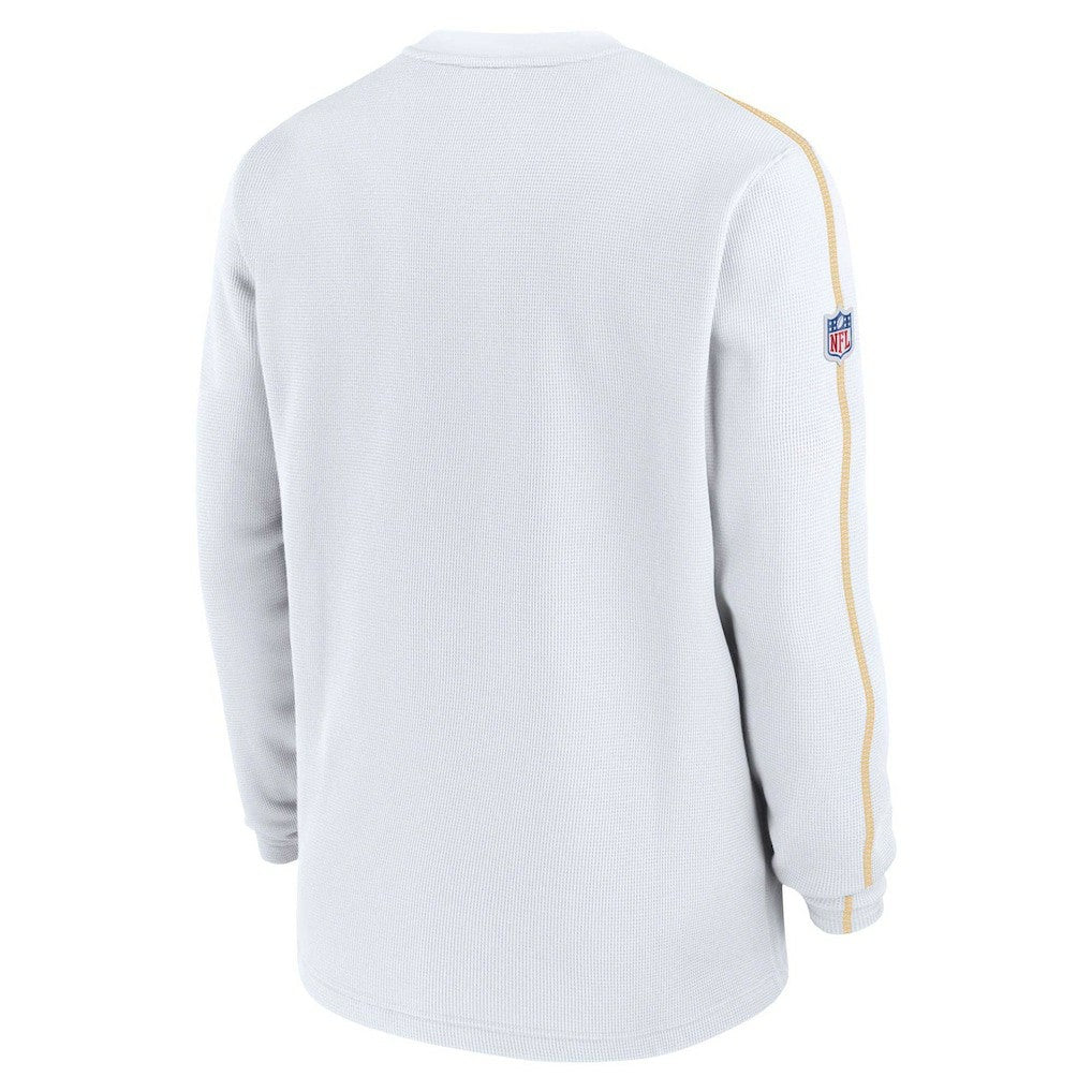 Kansas City Chiefs 2024 Sideline Coaches Long Sleeve Top - White | Nike for sale