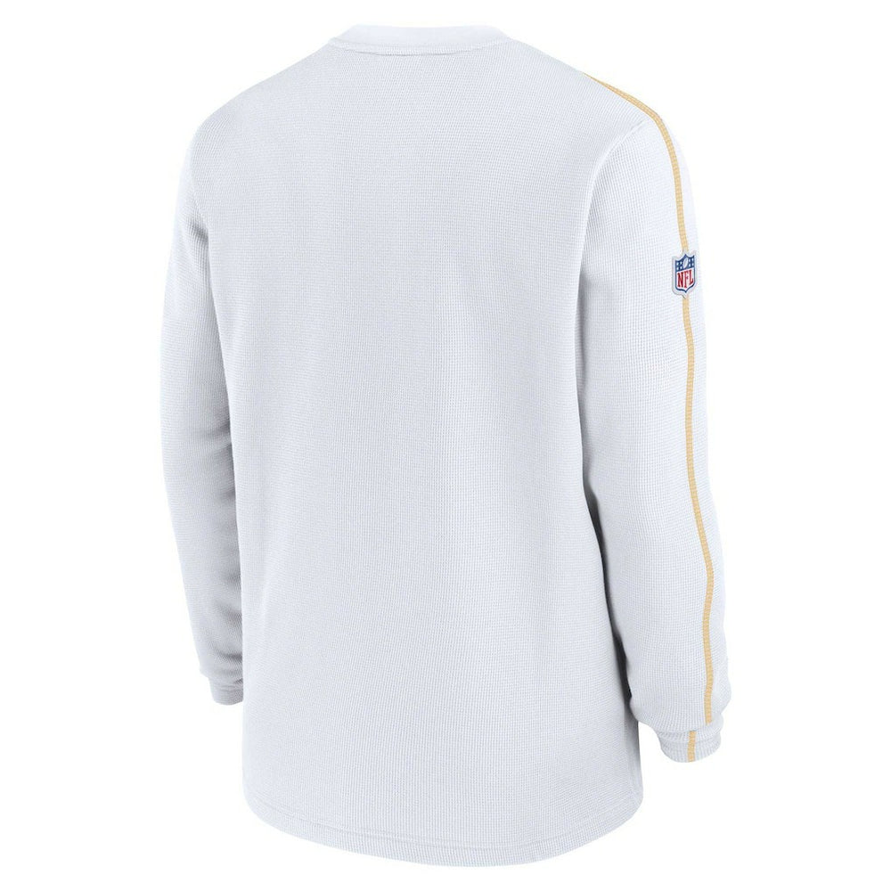 Kansas City Chiefs 2024 Sideline Coaches Long Sleeve Top - White | Nike for sale