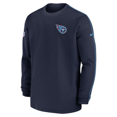 Tennessee Titans 2024 Sideline Coaches Long Sleeve Top - Navy | Nike online