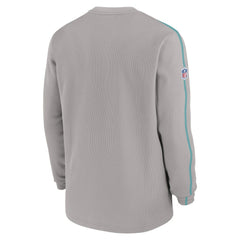 Miami Dolphins 2024 Sideline Coaches Long Sleeve Top - Gray | Nike sale