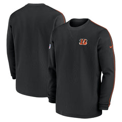 Cincinnati Bengals 2024 Sideline Coaches Long Sleeve Top - Black | Nike cheap
