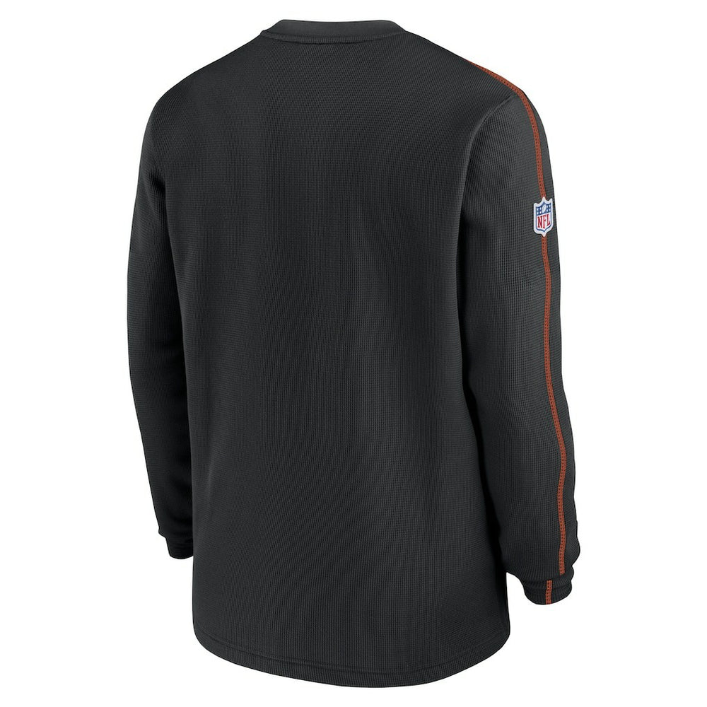 Cincinnati Bengals 2024 Sideline Coaches Long Sleeve Top - Black | Nike cheap
