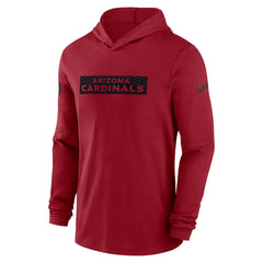 Arizona Cardinals 2024/25 Sideline Performance Long Sleeve Hoodie T-Shirt - Cardinal | Nike on sale