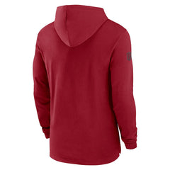 Arizona Cardinals 2024/25 Sideline Performance Long Sleeve Hoodie T-Shirt - Cardinal | Nike on sale