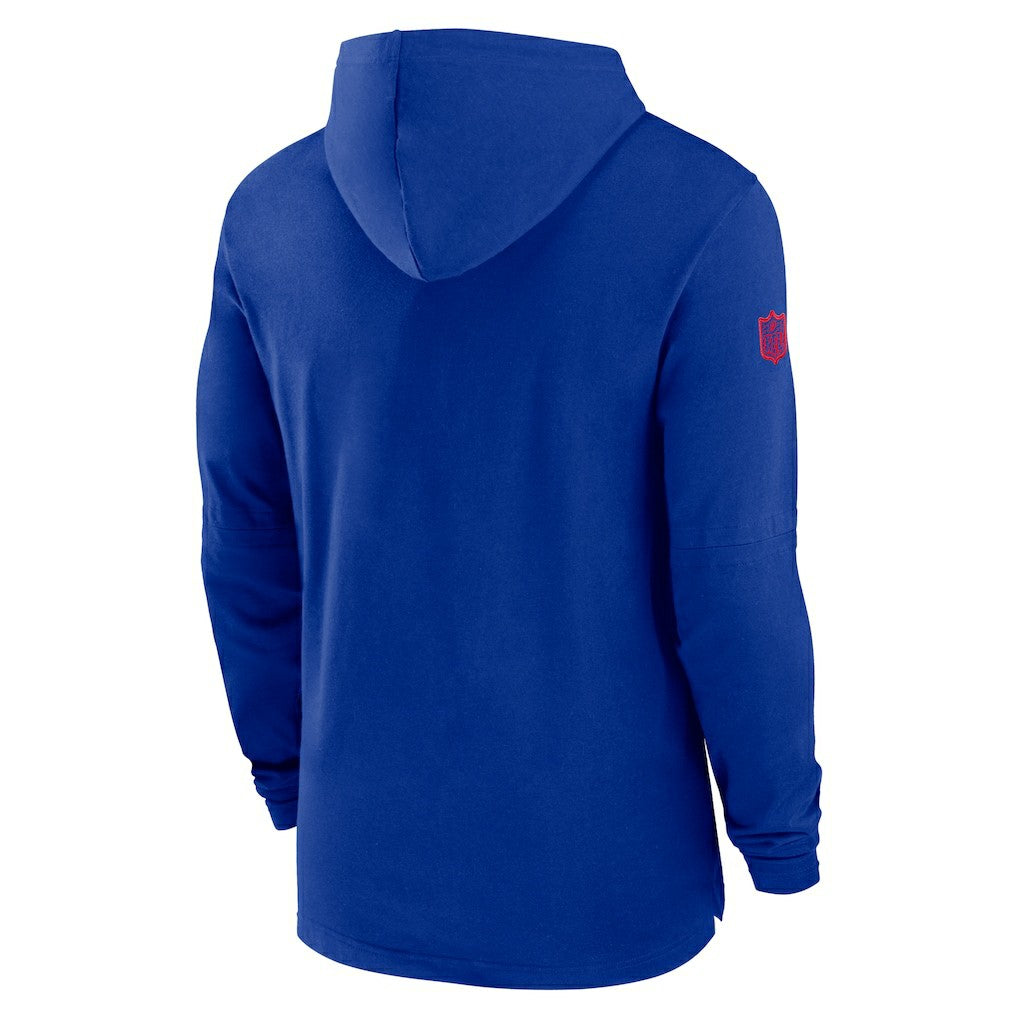 Buffalo Bills 2024/25 Sideline Performance Long Sleeve Hoodie T-Shirt - Royal | Nike sale