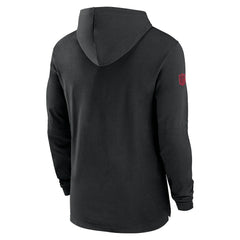 Atlanta Falcons 2024/25 Sideline Performance Long Sleeve Hoodie T-Shirt - Black | Nike discount