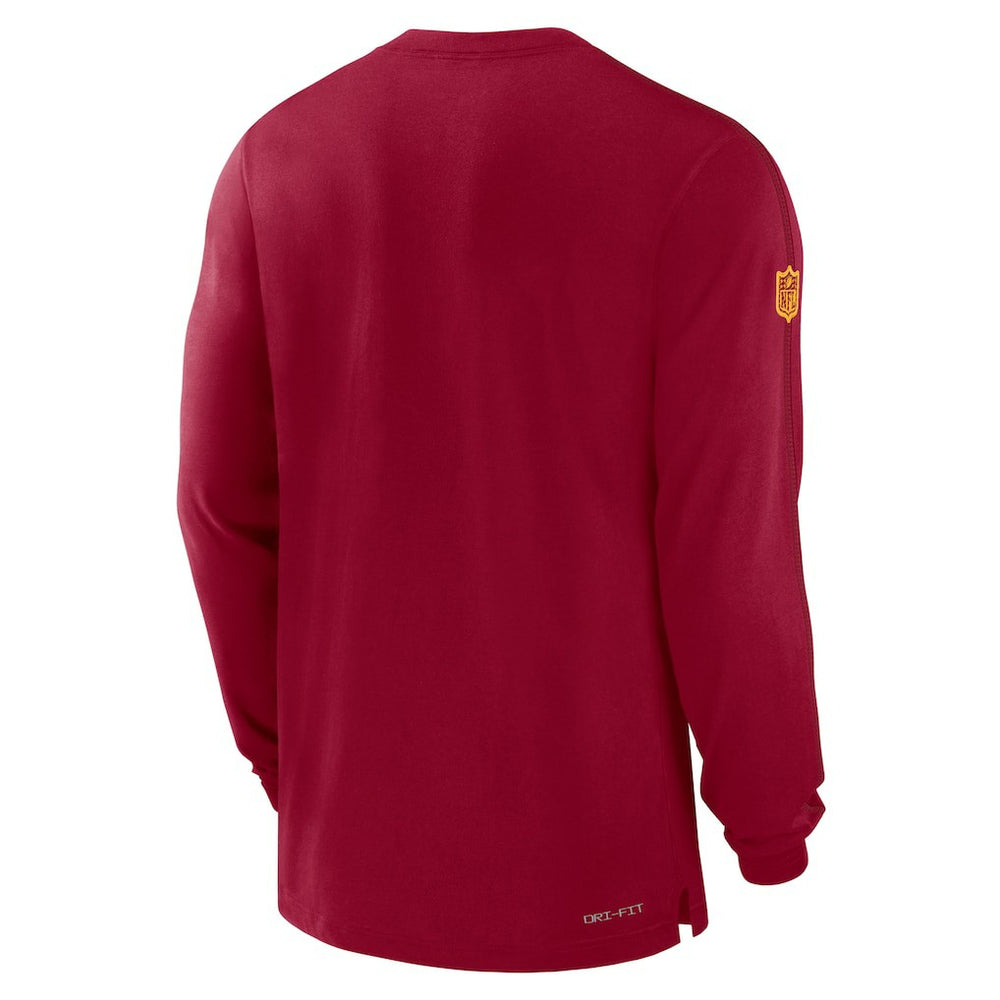 Washington Commanders Sideline Player Performance Long Sleeve T-Shirt - Burgundy | Nike outlet