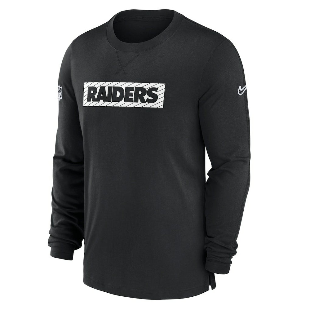 Las Vegas Raiders Sideline Player Performance Long Sleeve T-Shirt - Black | Nike online