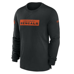 Cincinnati Bengals Sideline Player Performance Long Sleeve T-Shirt - Black | Nike for sale