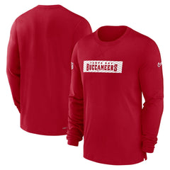 Tampa Bay Buccaneers Sideline Player Performance Long Sleeve T-Shirt - Red | Nike sale