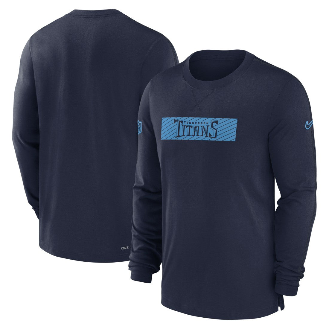 Tennessee Titans Sideline Player Performance Long Sleeve T-Shirt - Navy | Nike cheap