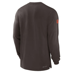 Cleveland Browns Sideline Player Performance Long Sleeve T-Shirt - Brown | Nike on sale