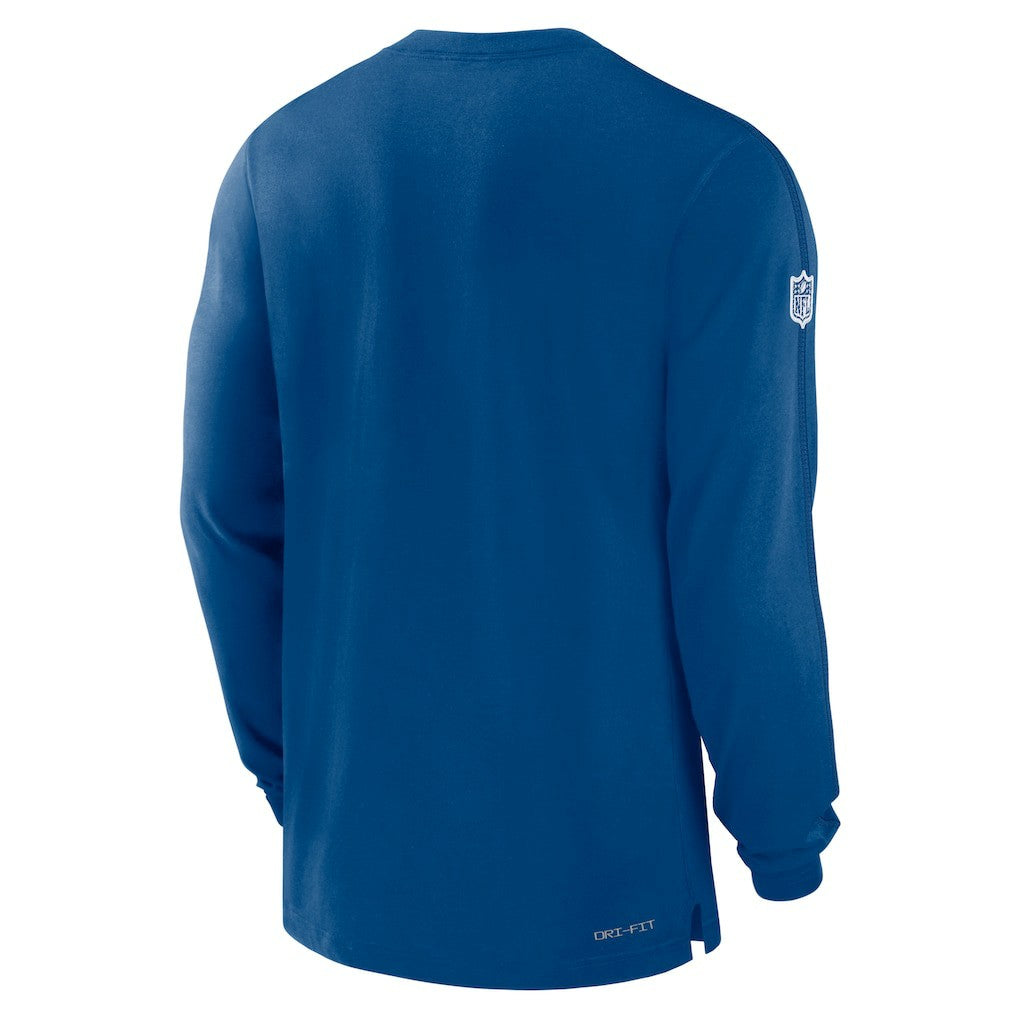 Indianapolis Colts Sideline Player Performance Long Sleeve T-Shirt - Royal | Nike discount