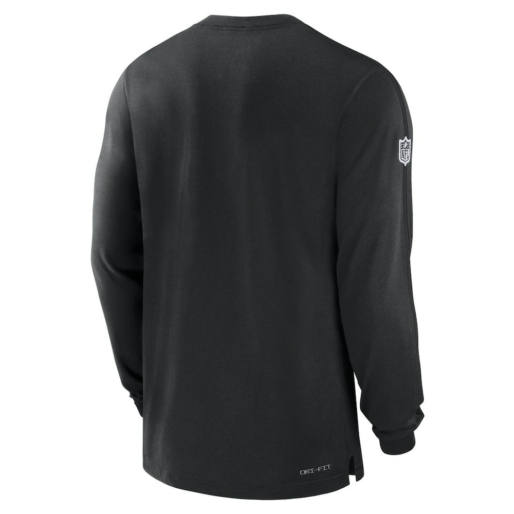 New York Jets Sideline Player Performance Long Sleeve T-Shirt - Black | Nike for sale