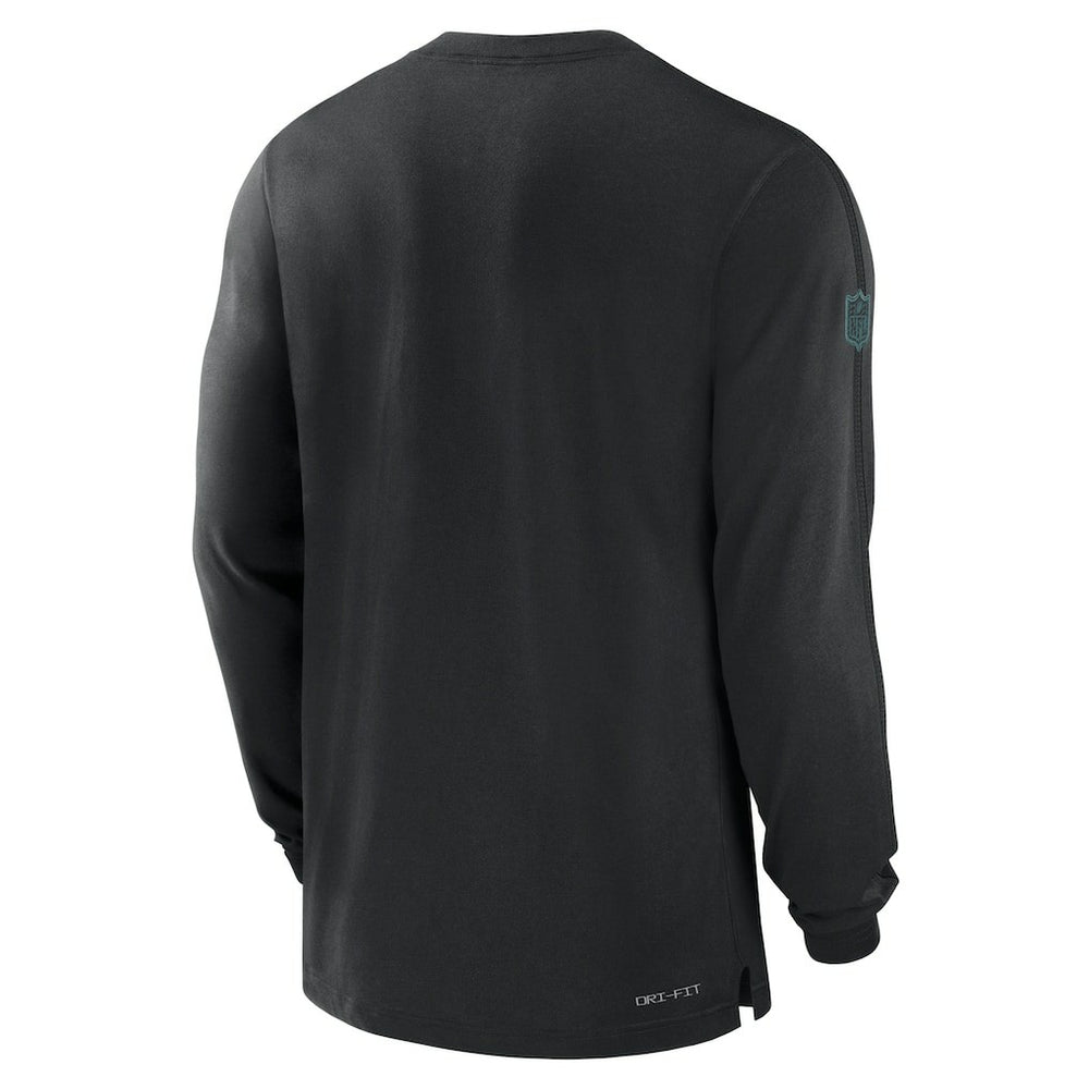 Philadelphia Eagles Sideline Player Performance Long Sleeve T-Shirt - Black | Nike discount