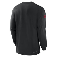 Atlanta Falcons Sideline Player Performance Long Sleeve T-Shirt - Black | Nike cheap