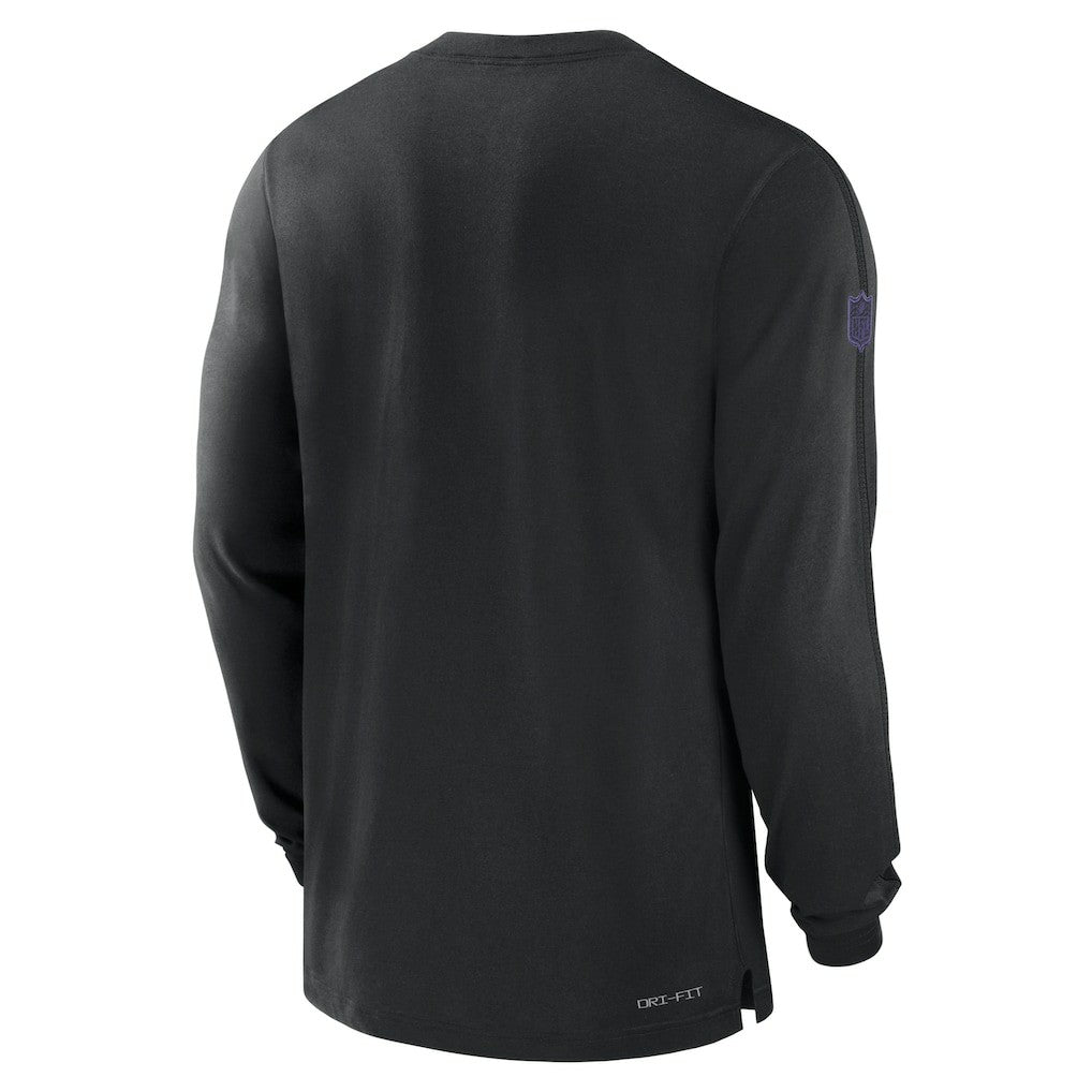 Baltimore Ravens Sideline Player Performance Long Sleeve T-Shirt - Black | Nike online