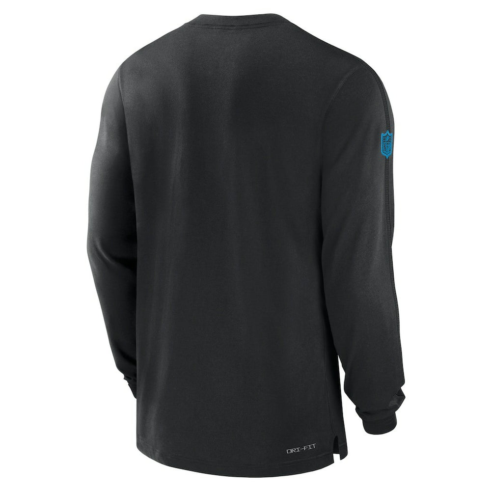 Carolina Panthers Sideline Player Performance Long Sleeve T-Shirt - Black | Nike on sale